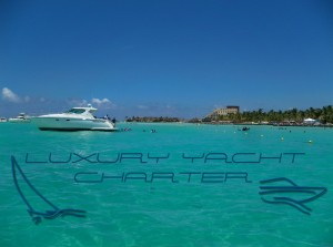 Luxury mega yachts over 60 ft with fly bridge and staterooms for VIP weddings, events and film shoots in Cancun