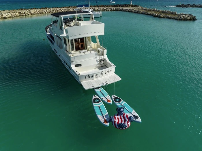 Piratas De Tejas 72-ft private yacht at Puerto Aventuras — photo 5