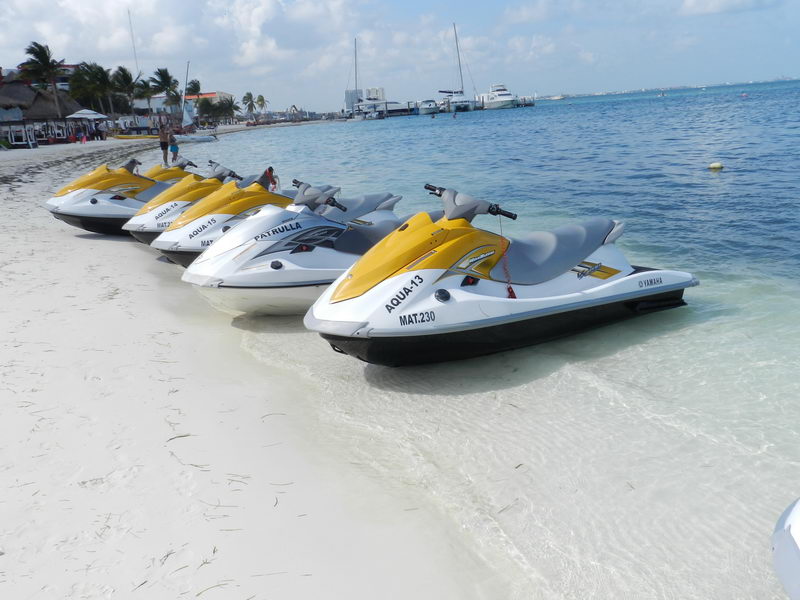 Isla Mujeres on a sunny day